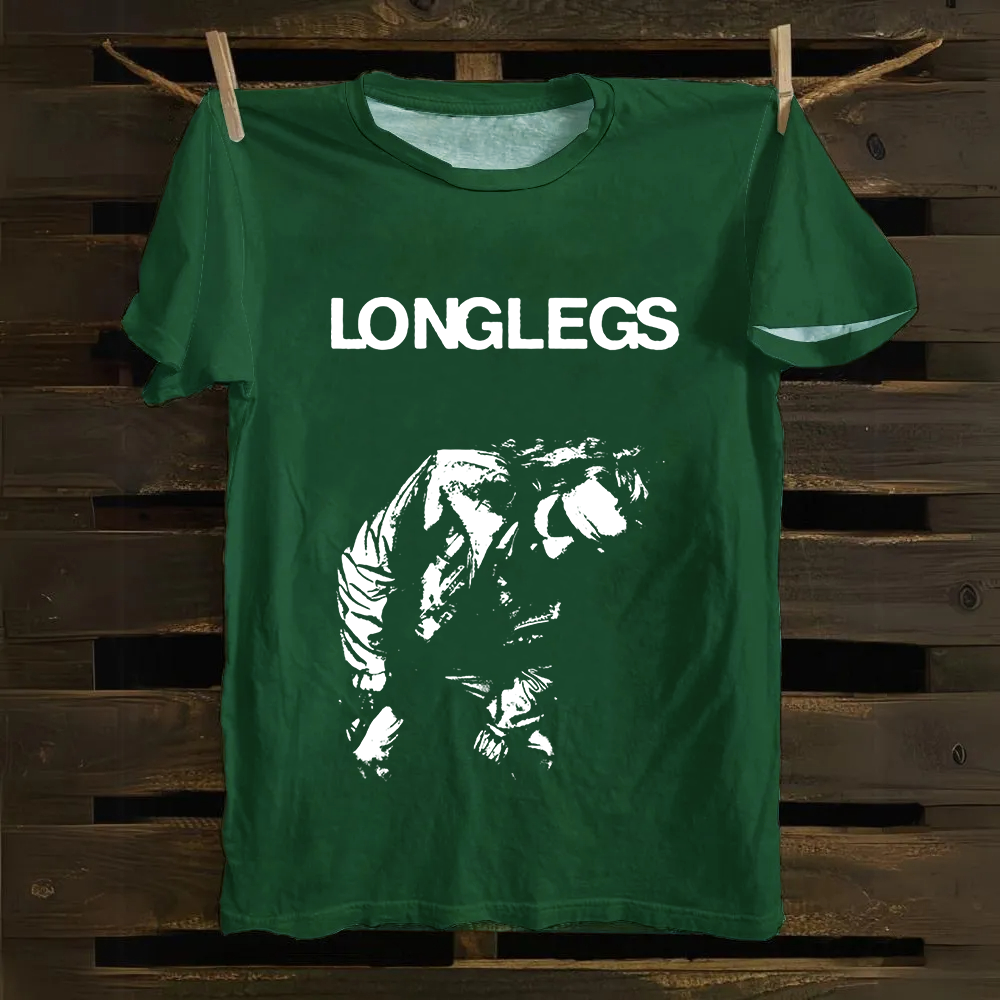 Unisex Vintage Longlegs Horror Movie Cotton T-Shirt