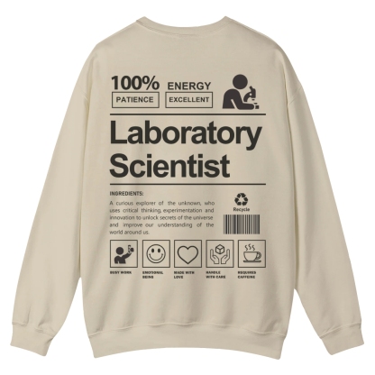 Laboratory Scientist Casual Crewneck Sweatshirt