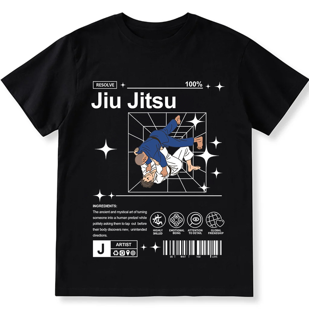 Jiu Jitsu Unisex Fit Cotton T-Shirt wearishow