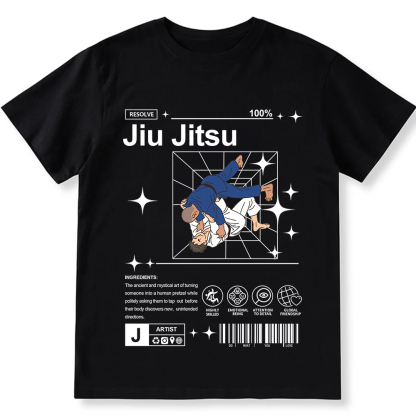 Jiu Jitsu Unisex Fit Cotton T-Shirt wearishow