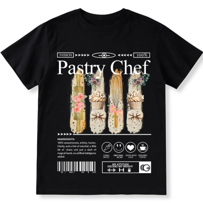 Pastry Chef Unisex Fit Cotton T-Shirt wearishow