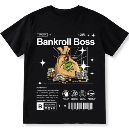 Bankroll Boss Unisex Fit Cotton T-Shirt wearishow