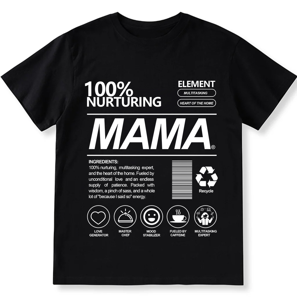 Mama Unisex Fit Cotton T-Shirt wearishow
