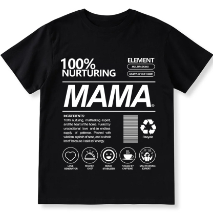 Mama Unisex Fit Cotton T-Shirt wearishow