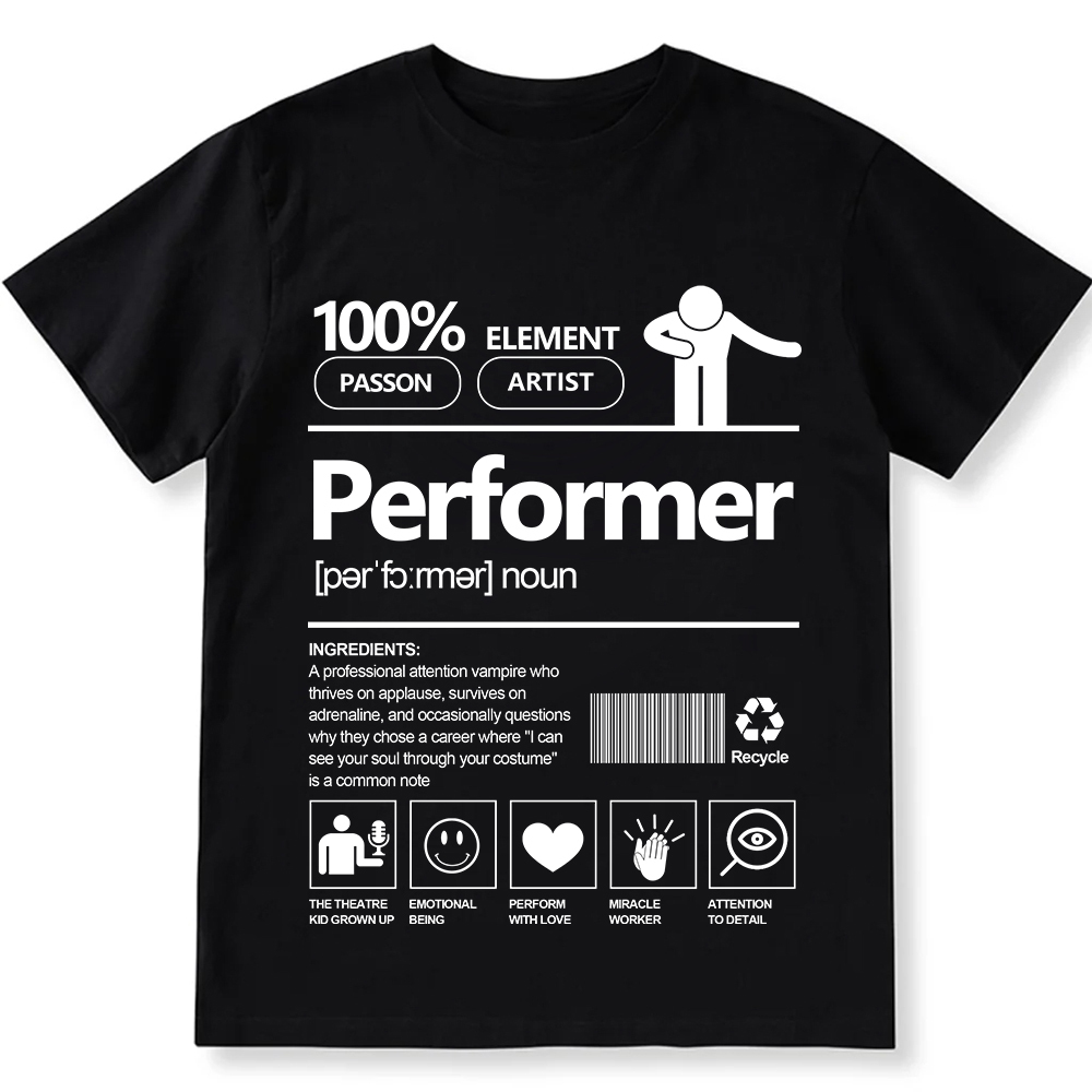 Performer Unisex Fit Cotton T-Shirt wearishow