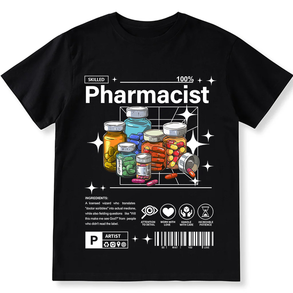 Pharmacist Unisex Fit Cotton T-Shirt wearishow
