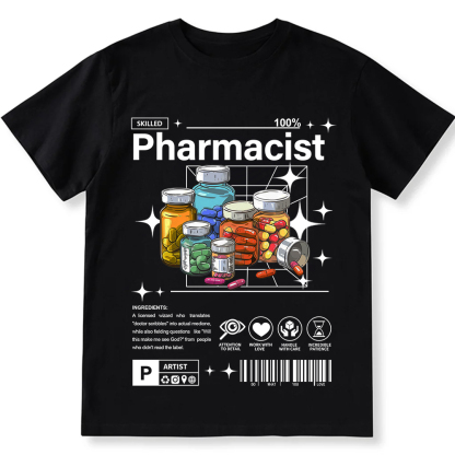 Pharmacist Unisex Fit Cotton T-Shirt wearishow