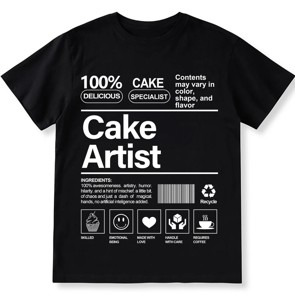 Cake Artist Unisex Fit Cotton T-Shirt wearishow