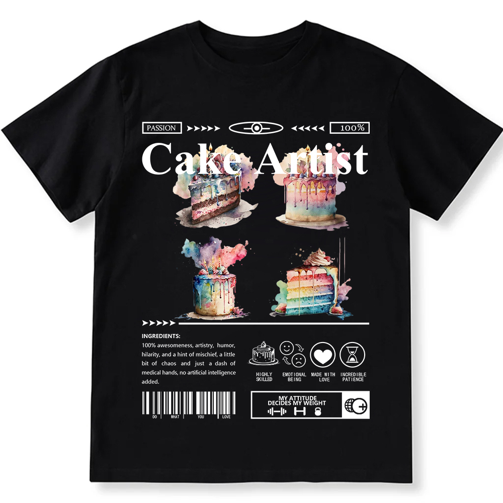 Cake Artist Unisex Fit Cotton T-Shirt wearishow