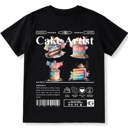 Cake Artist  Unisex Fit Cotton T-Shirt wearishow