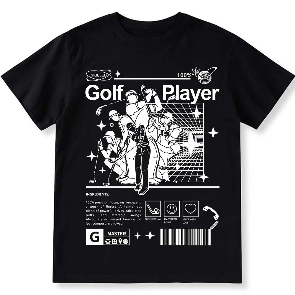 Golf Player Unisex Fit Cotton T-Shirt wearishow