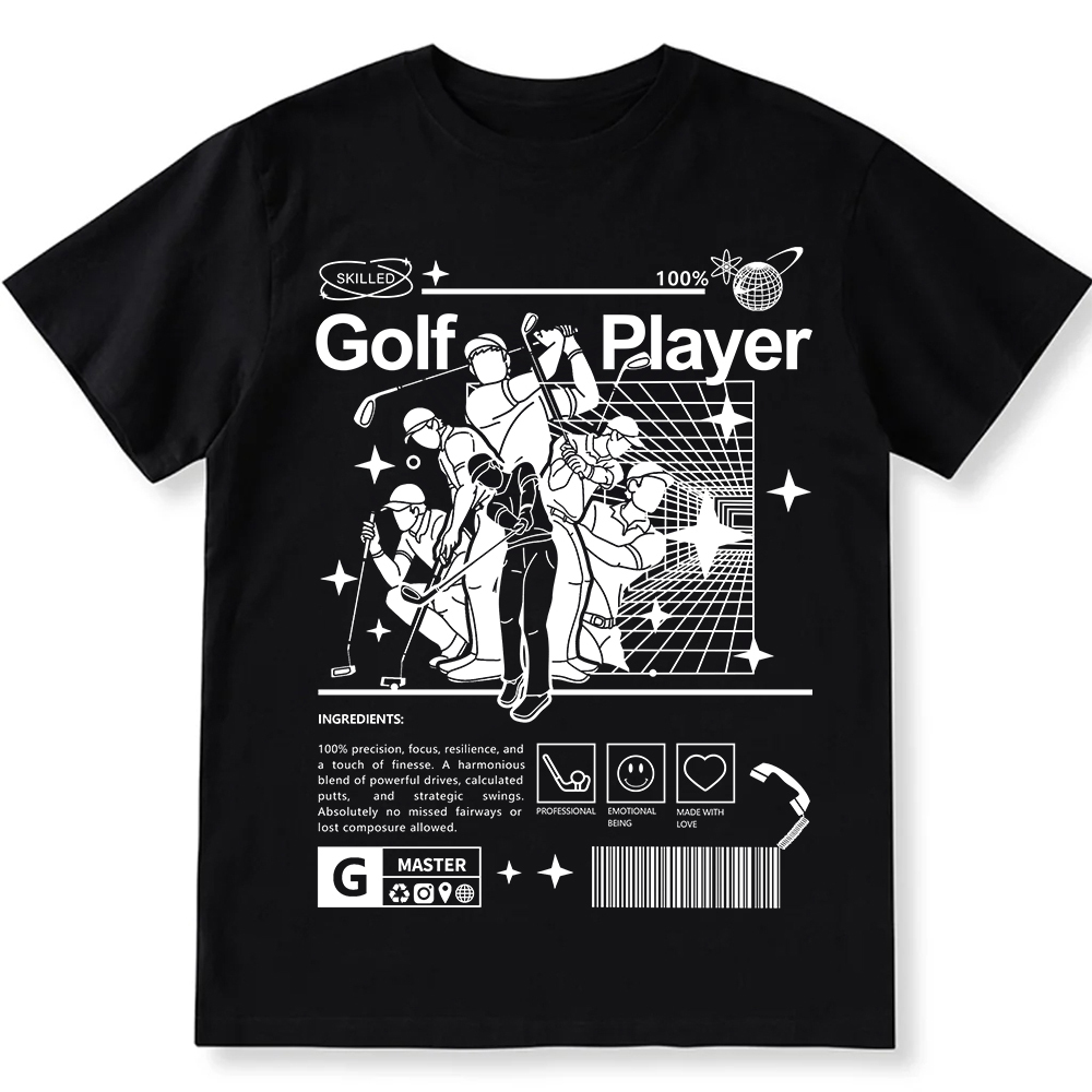 Golf Player Unisex Fit Cotton T-Shirt wearishow