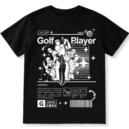 Golf Player Unisex Fit Cotton T-Shirt wearishow