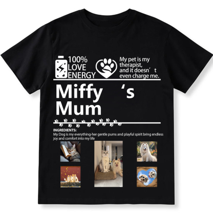 Pets Photos Creative Customized - Personalized Custom Unisex T-shirt