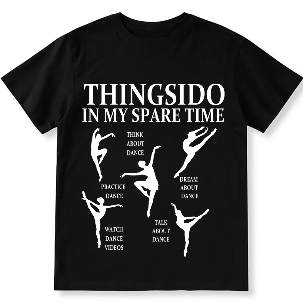 Thingsido In My Spare Time Unisex Fit Cotton T-Shirt wearishow