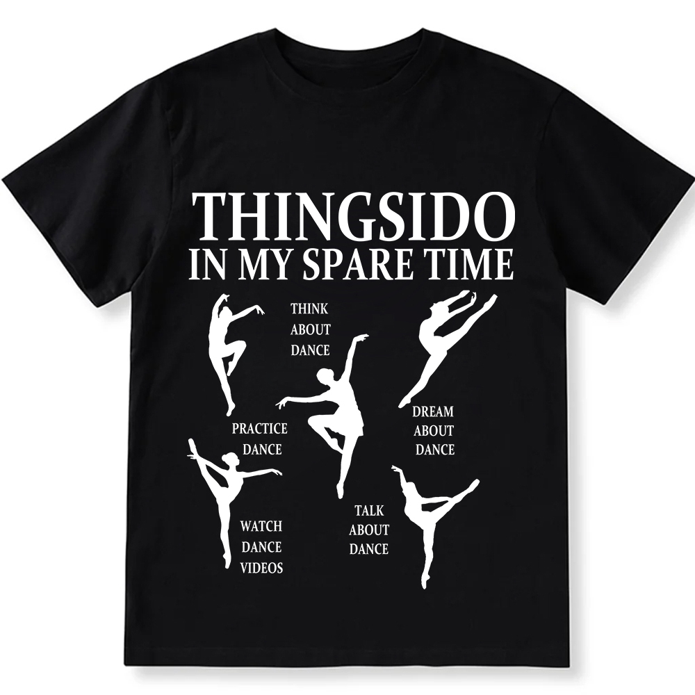 Thingsido In My Spare Time Unisex Fit Cotton T-Shirt wearishow