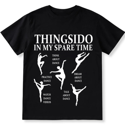 Thingsido In My Spare Time Unisex Fit Cotton T-Shirt wearishow
