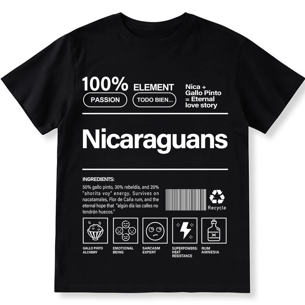 Nicaraguans Unisex Fit  Cotton T-Shirt wearishow