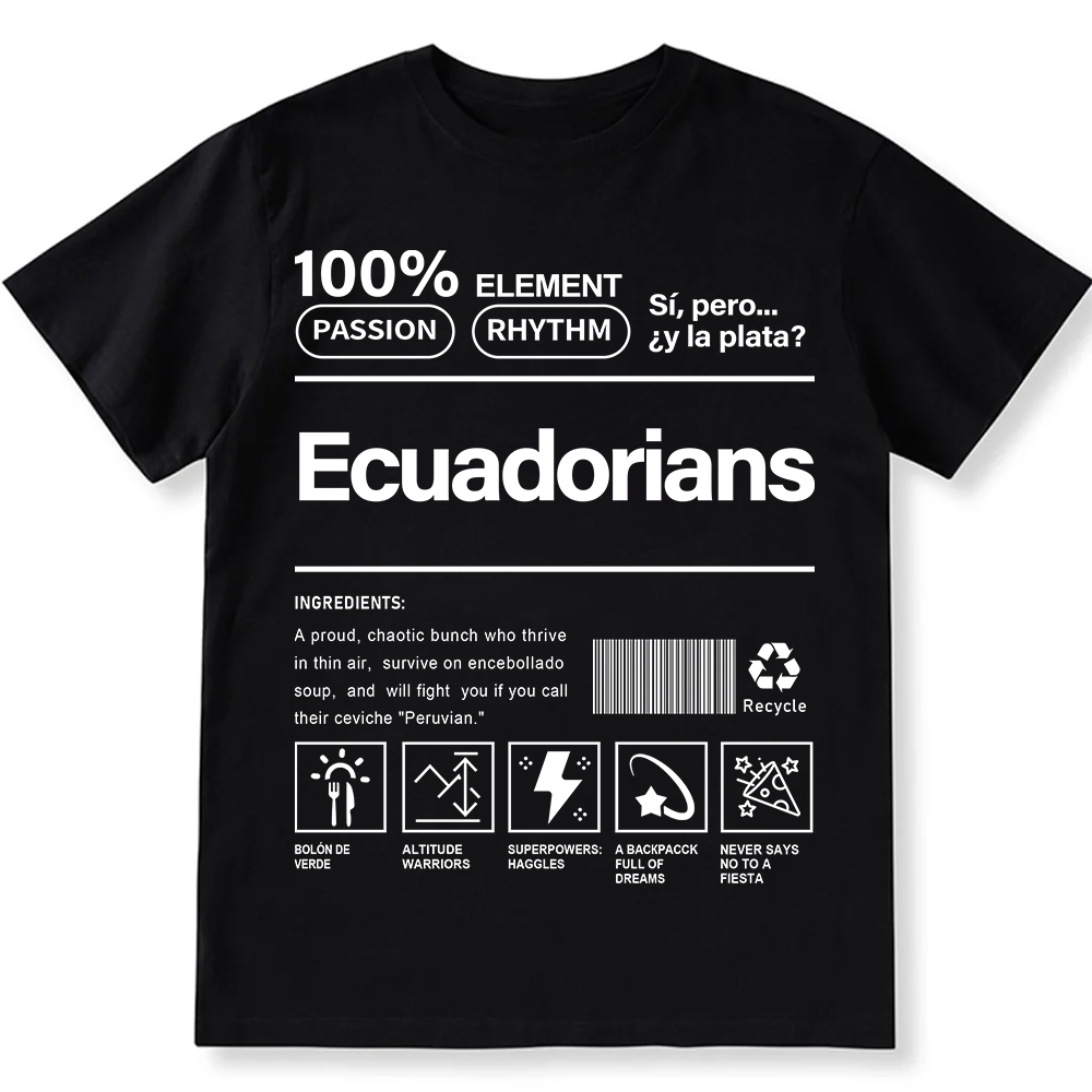 Ecuadorians Unisex Fit  Cotton T-Shirt wearishow