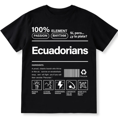Ecuadorians Unisex Fit  Cotton T-Shirt wearishow