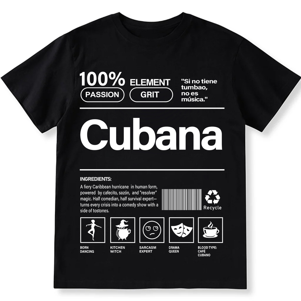 Cubana Unisex Fit  Cotton T-Shirt wearishow