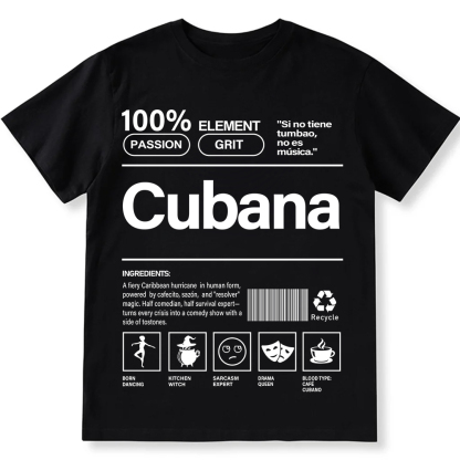 Cubana Unisex Fit  Cotton T-Shirt wearishow