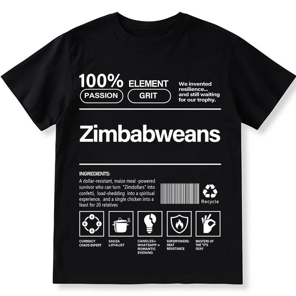 Zimbabweans Unisex Fit  Cotton T-Shirt wearishow
