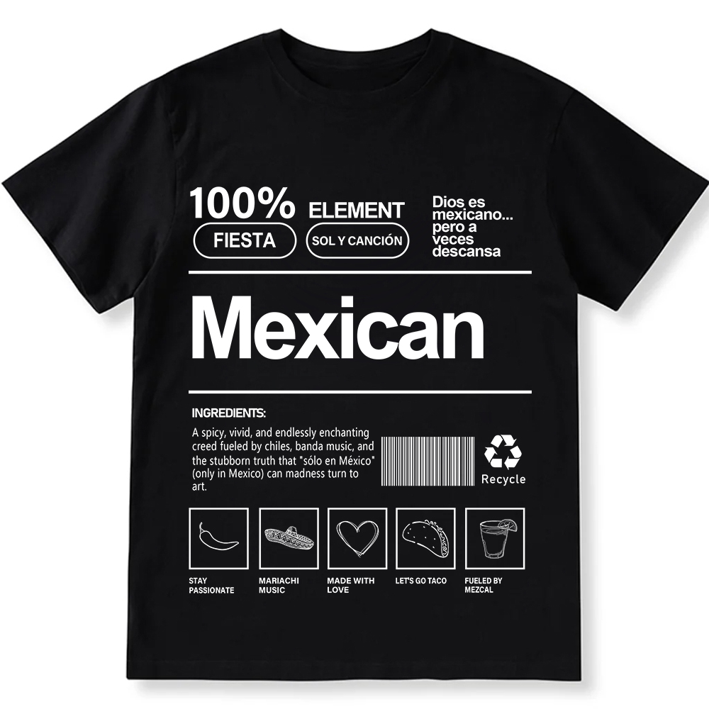 Mexican Unisex Fit  Cotton T-Shirt wearishow