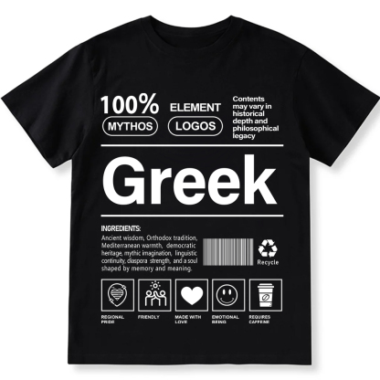 Greek Unisex Fit  Cotton T-Shirt wearishow