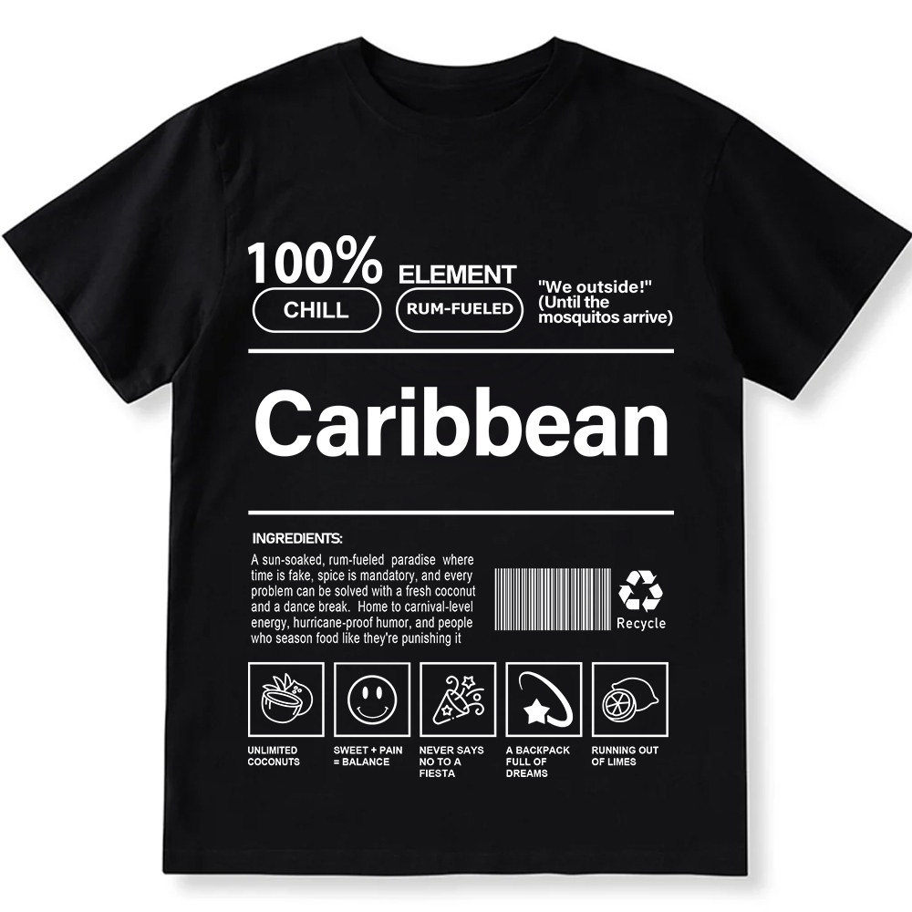 Caribbean Unisex Fit  Cotton T-Shirt wearishow