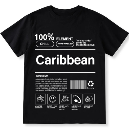 Caribbean Unisex Fit  Cotton T-Shirt wearishow