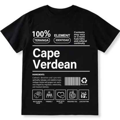 Cape Verdean Unisex Fit  Cotton T-Shirt wearishow