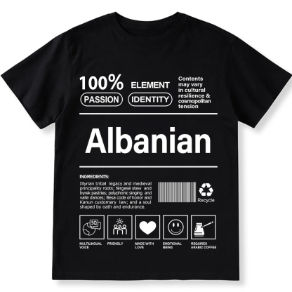 Albanian Unisex Fit  Cotton T-Shirt wearishow