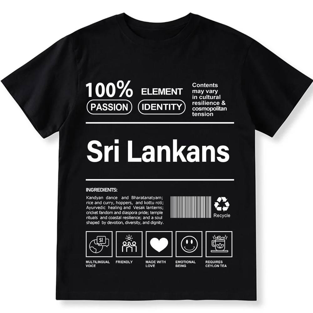 Sri Lankans Unisex Fit  Cotton T-Shirt wearishow