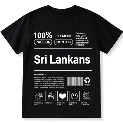 Sri Lankans Unisex Fit  Cotton T-Shirt wearishow