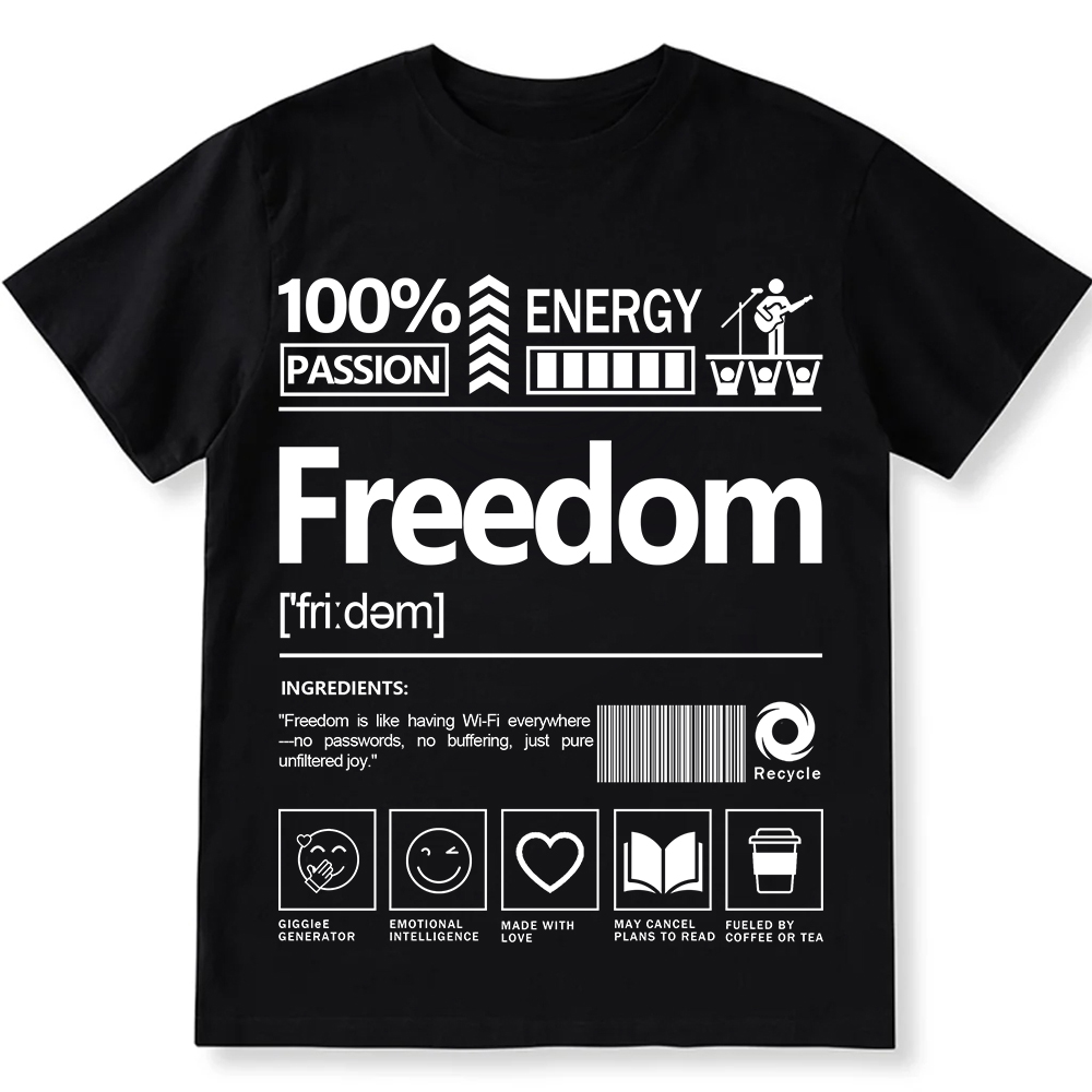 Freedom Unisex Fit T-Shirt wearishow