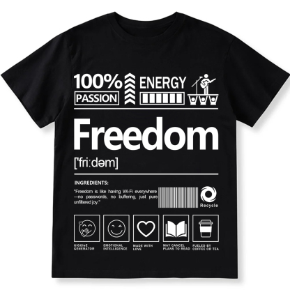 Freedom Unisex Fit T-Shirt wearishow