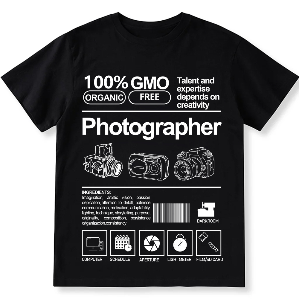 Photographer Unisex Fit Cotton T-Shirt wearishow