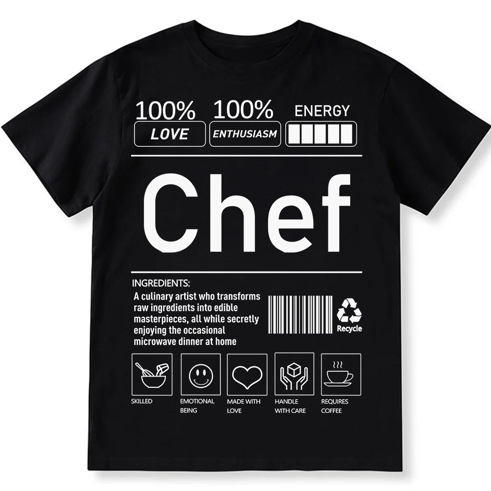 Chef Unisex Fit Cotton T-Shirt wearishow