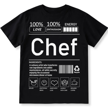 Chef Unisex Fit Cotton T-Shirt wearishow