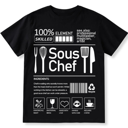 sous chef  Unisex Fit Cotton T-Shirt wearishow