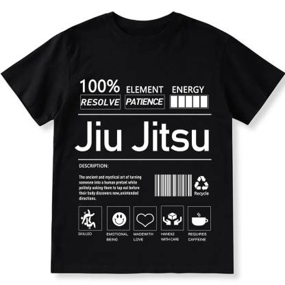 Jiu jitsu Unisex Fit Cotton T-Shirt wearishow