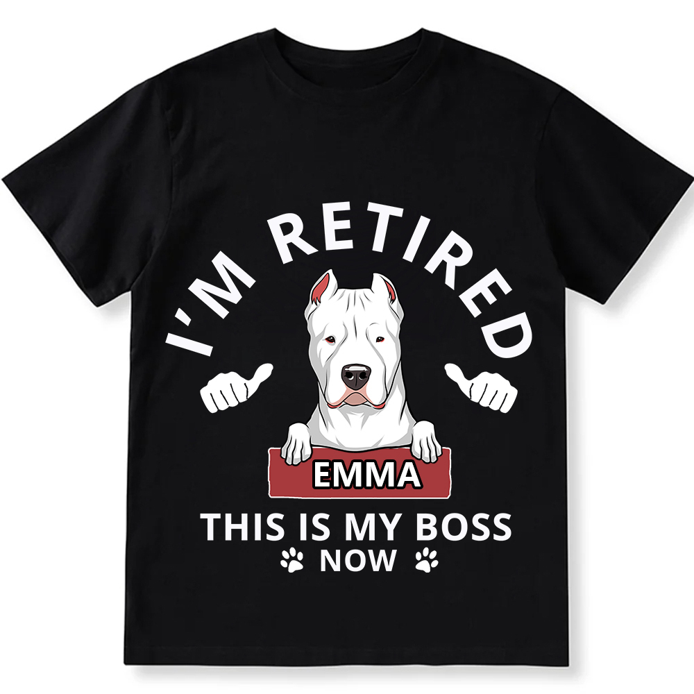 This Is My Boss - Personalized Custom Unisex T-shirt