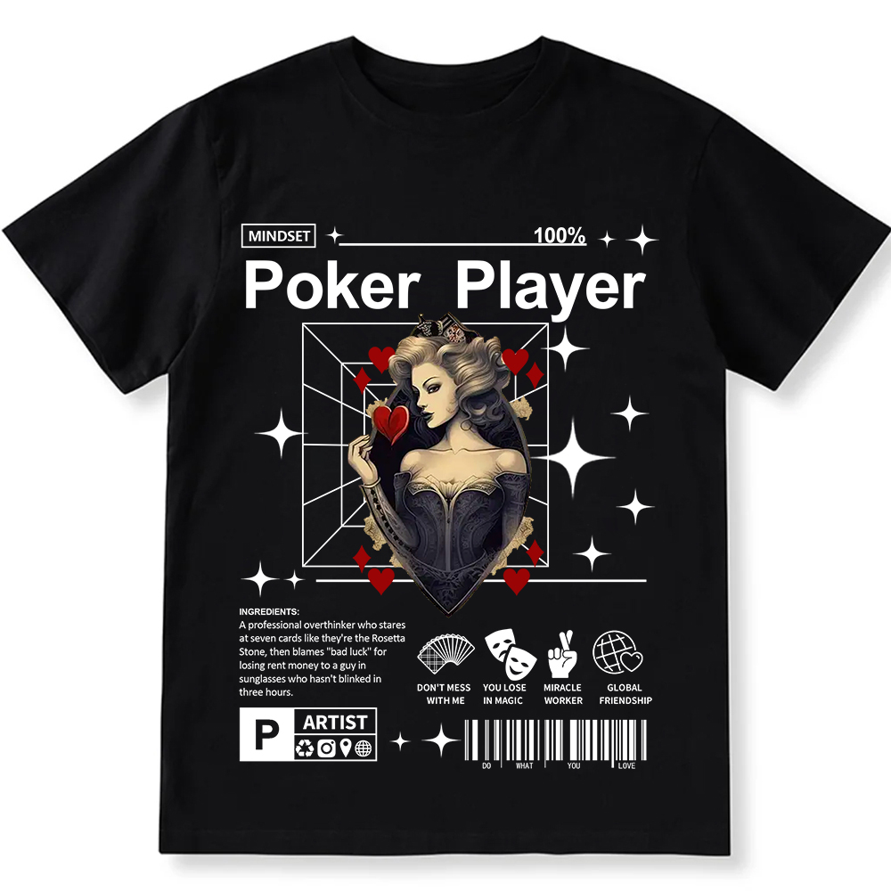 Poker Player Unisex Fit Cotton T-Shirt wearishow