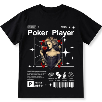 Poker Player Unisex Fit Cotton T-Shirt wearishow