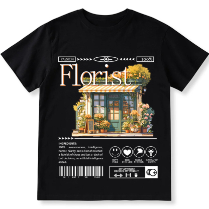 Florist Unisex Fit Cotton T-Shirt wearishow