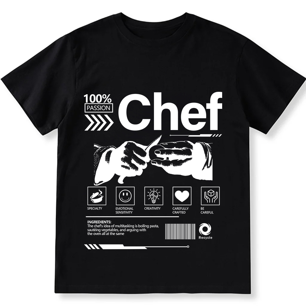 Chef Unisex Fit Cotton T-Shirt wearishow