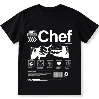 Chef Unisex Fit Cotton T-Shirt wearishow