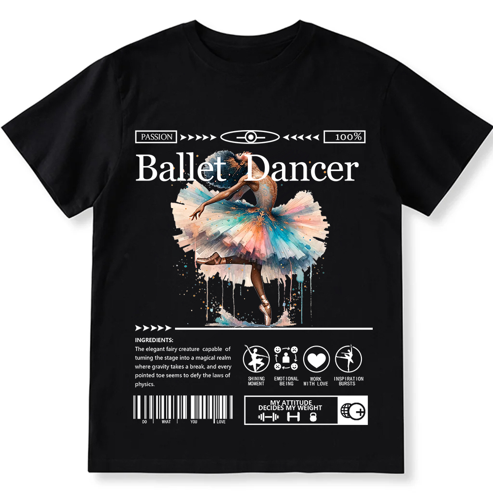 Ballet Dancer Unisex Fit Cotton T-Shirt wearishow