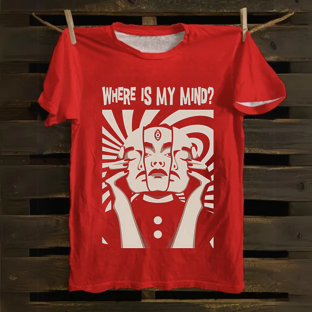 Vintage Pixies Where Is My Mind Cotton T-Shirt